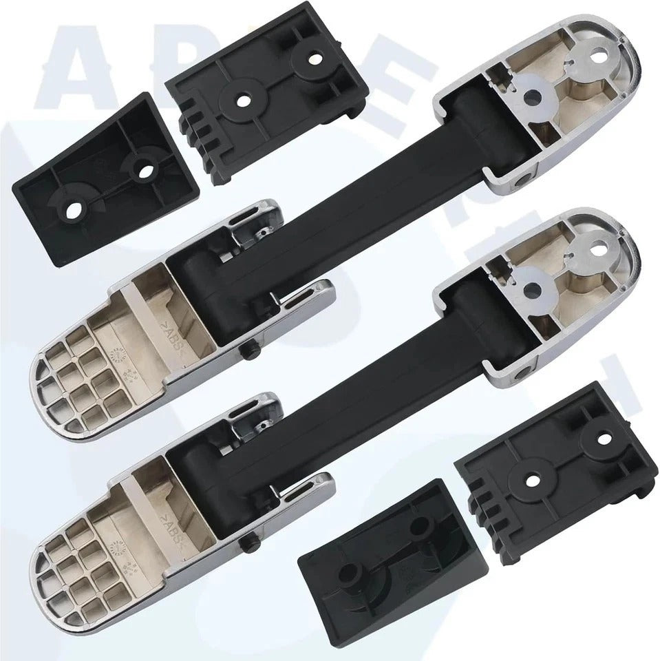 Mack Hood Latch Strap W/Catch Bracket Left Driver & Right Passenger Side Chrome