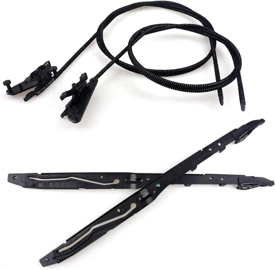 New Upgraded FL3Z16502C22 Sunroof Glass Cables & Track Assembly Repiar Kit Compa
