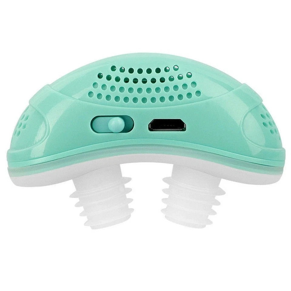 Micro Mini Electric Anti Snoring Device Noise Stop Sleep Aid Apnea