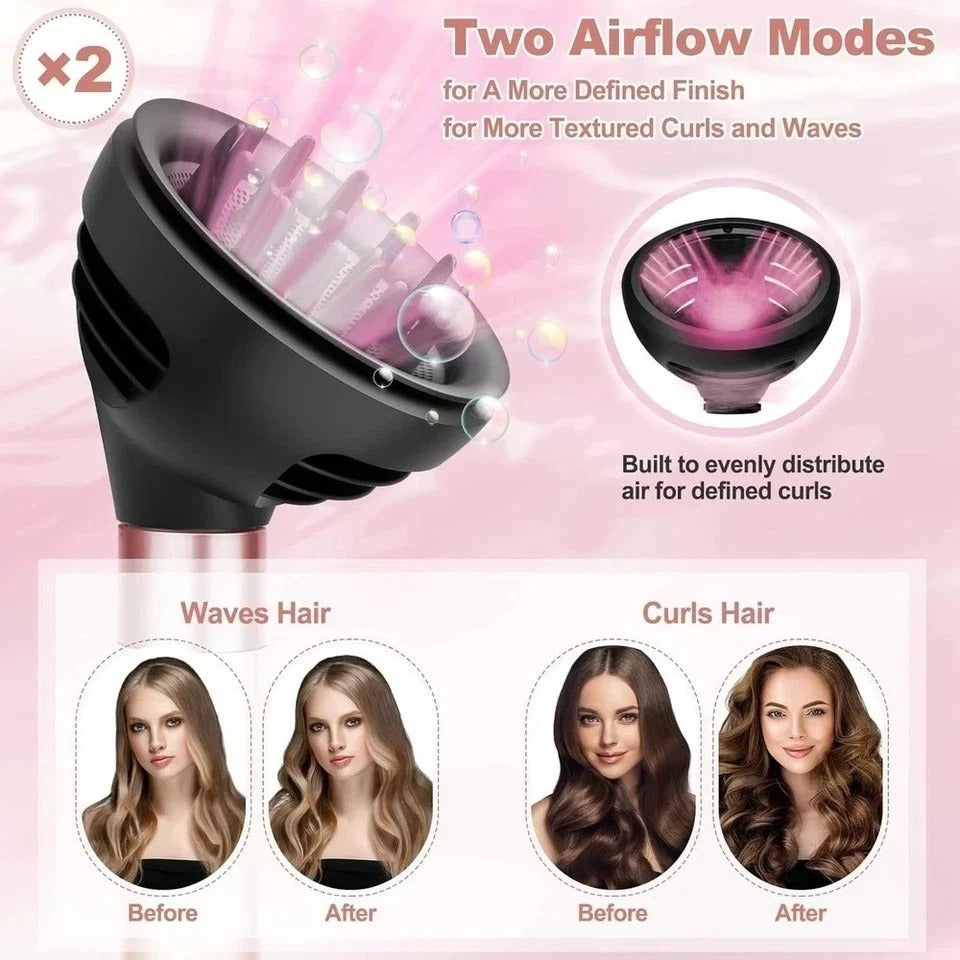 Dyson Airwrap Wave Curl Diffuser Black HS01 HS05 Hair Nozzle Enhance Curls