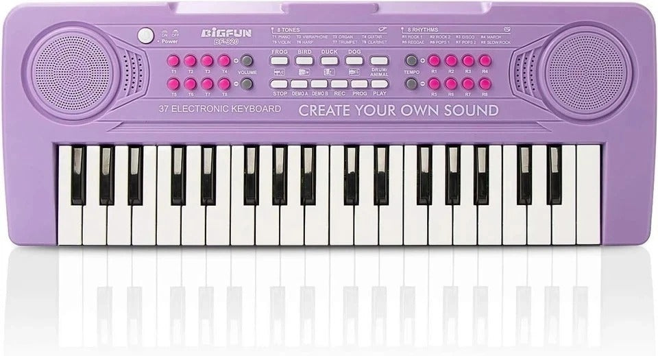 Keyboard Piano for Kids, 37 Keys Toddler Piano Multifunction Music Educationa...
