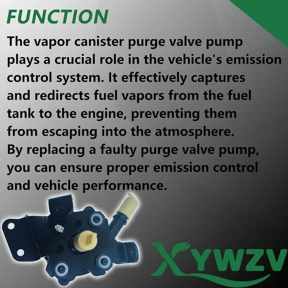 Vapor Canister Purge Valve Pump Compatible with Chevrolet Trailblazer & Envision