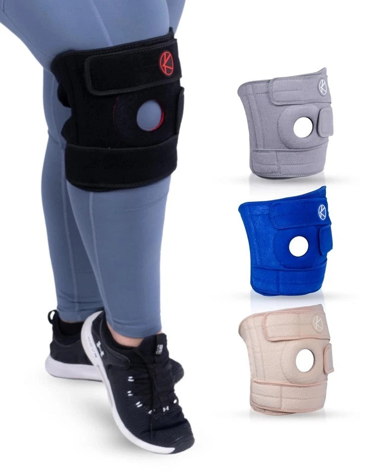 Plus Size Knee Brace for Women & Men Plus Size - Adjustable Knee Support Brac...