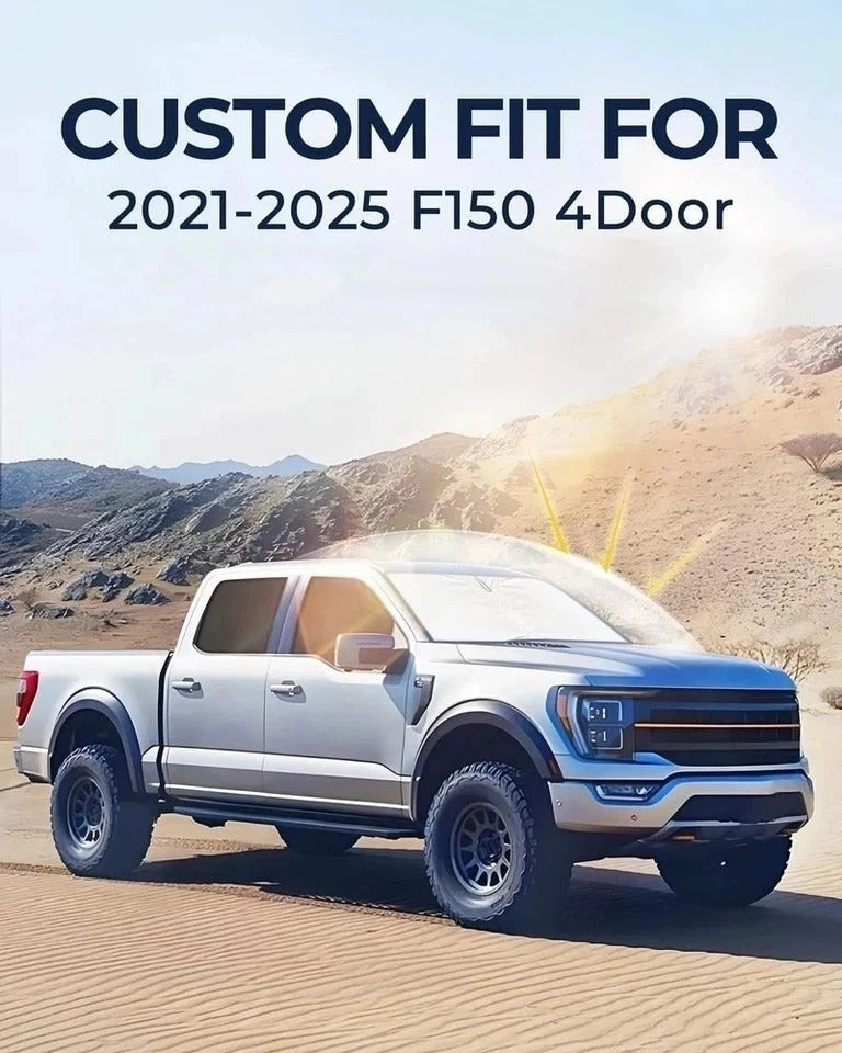 for Ford F150 4Door 2021-2025 Car Window Shades, 6pcs Privacy Sun Shade Set f...