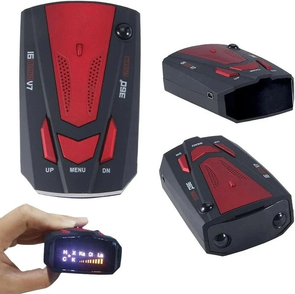 Speed Sentinel Radar Detector – 360° Police Speed Sentinel Radar Detectors for C