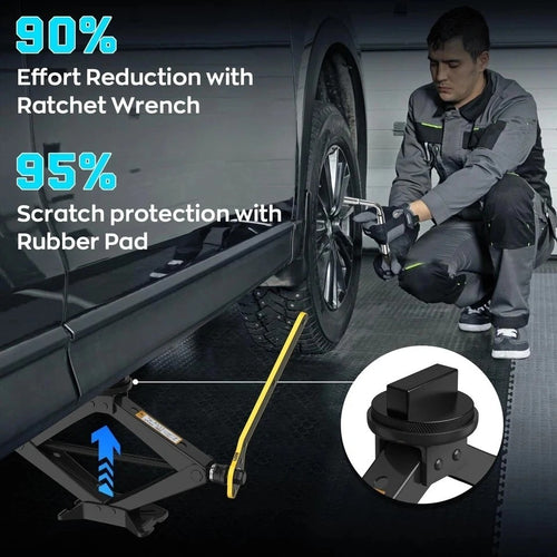 2.5 Ton Car Jack for Mercedes Benz, Scissor Jack, Tire Changing Kit, with Jac...