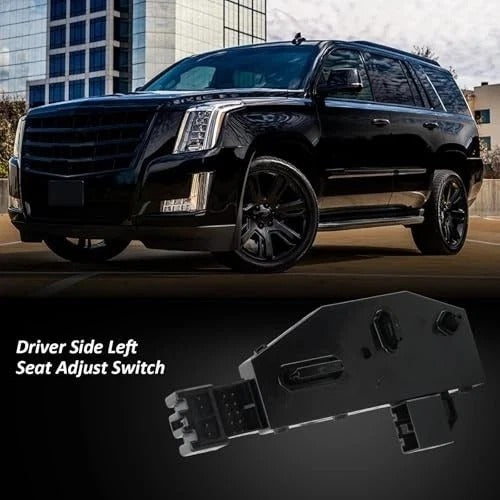 Driver Side Left Seat Adjust Switch Replacement for 2015-2020 Chevy Silverado