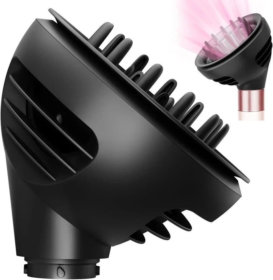 Dyson Airwrap Wave Curl Diffuser Black HS01 HS05 Hair Nozzle Enhance Curls