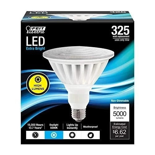PAR38/5000/5K/LED 325 Watt Equivalent Daylight PAR38 High Lumen LED Light Bulb